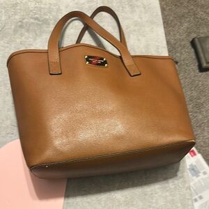MICHAEL Michael Kors Tan Leather Tote Bag